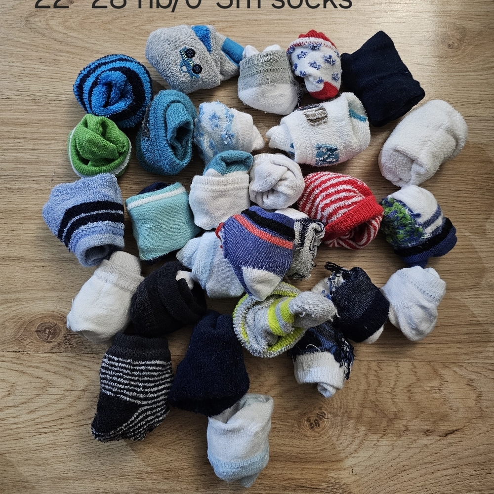 Assorted Baby Boy Socks Collection
